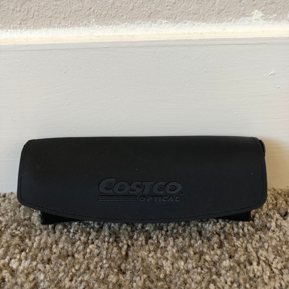 Black eyeglass case